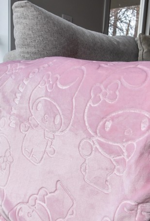 Hello Kitty Melody Blanket with Cushion