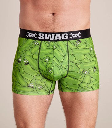 Swag Trunks - Rick and Morty Pickle Rick