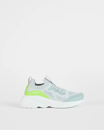 Textured Knit Sneakers