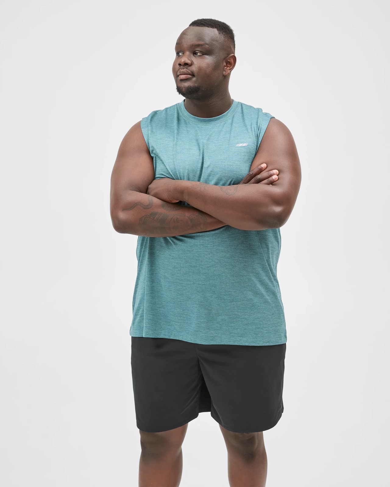 Plus Size Active Tank Top - Green 2 of 6