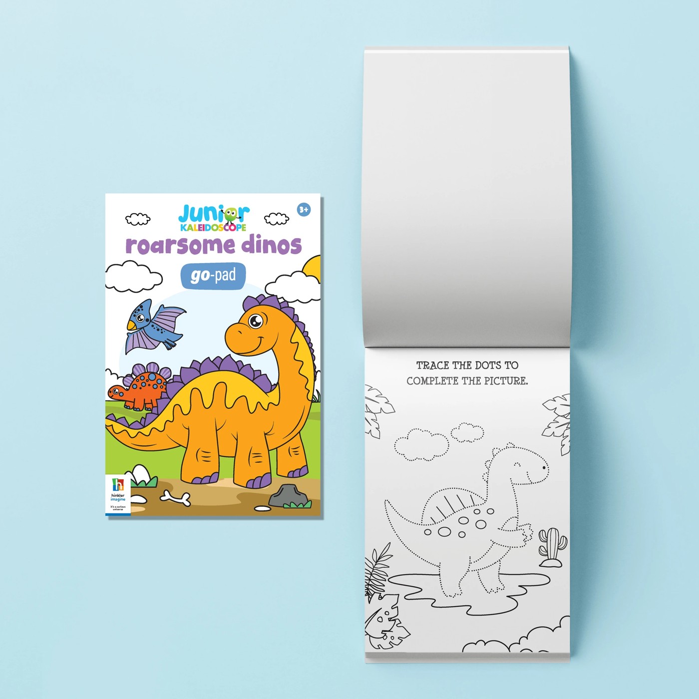 Junior Kaleidoscope Roarsome Dinos Go-Pad - Book 3 of 4