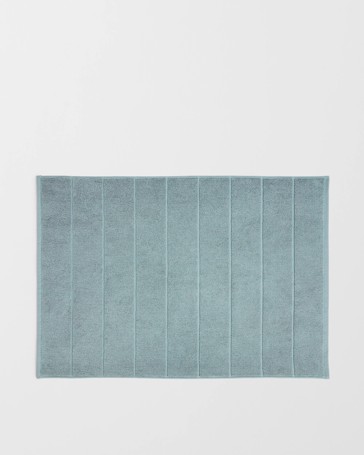 Laynie Australian Cotton Textured Bath Mat - Mist