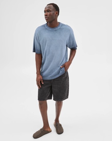 Australian Cotton Blend Waffle T-Shirt - Commons