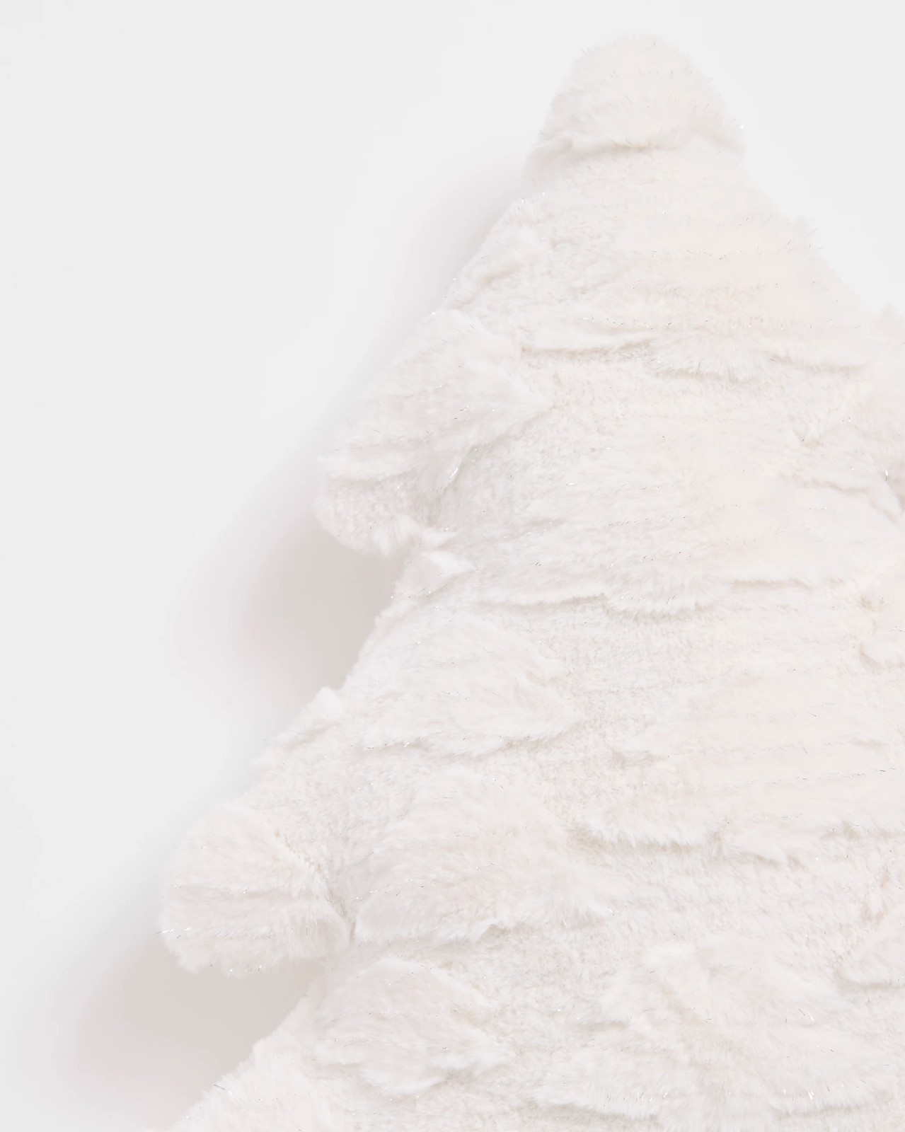 Christmas Tree Cushion - White 2 of 2