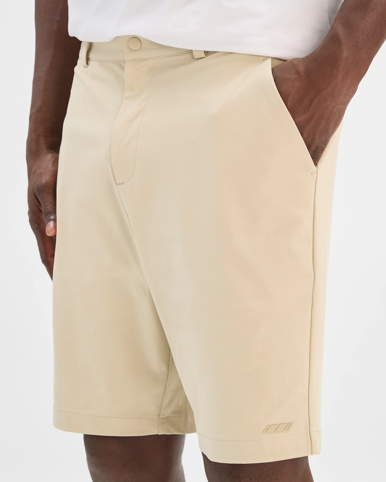 Active Hybrid Stretch Chino Shorts - Agate Grey 4 of 6