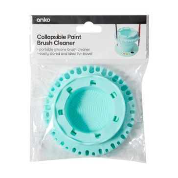 Collapsible Paint Brush Cleaner, Mint - Anko