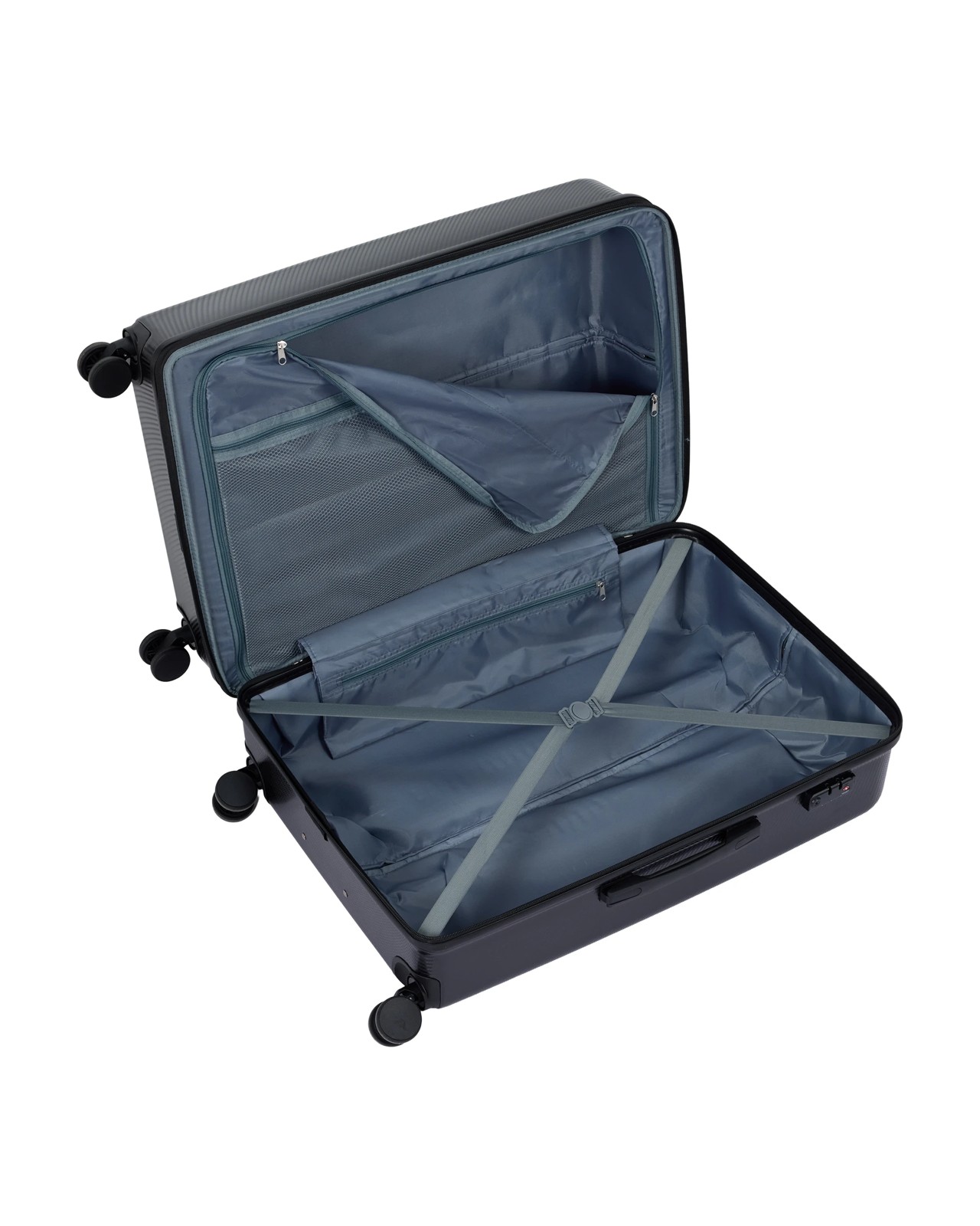71cm Albany Hard Case 4 Wheels, Graphite - Anko 3 of 5