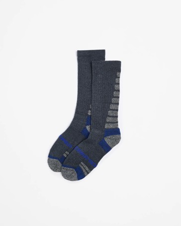 2 Pack Explorer Tech Cotton Crew Socks - Bonds