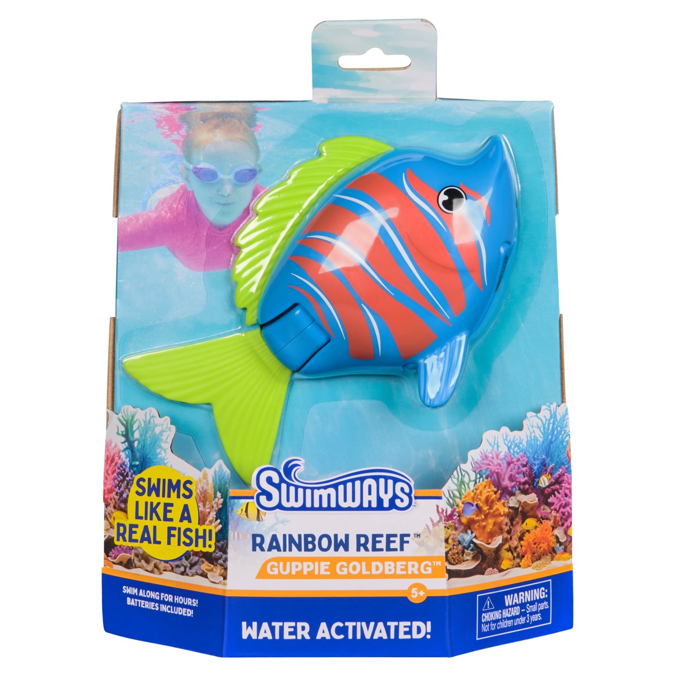 SwimWays Rainbow Reef Fish Toy - Assorted 4 of 6