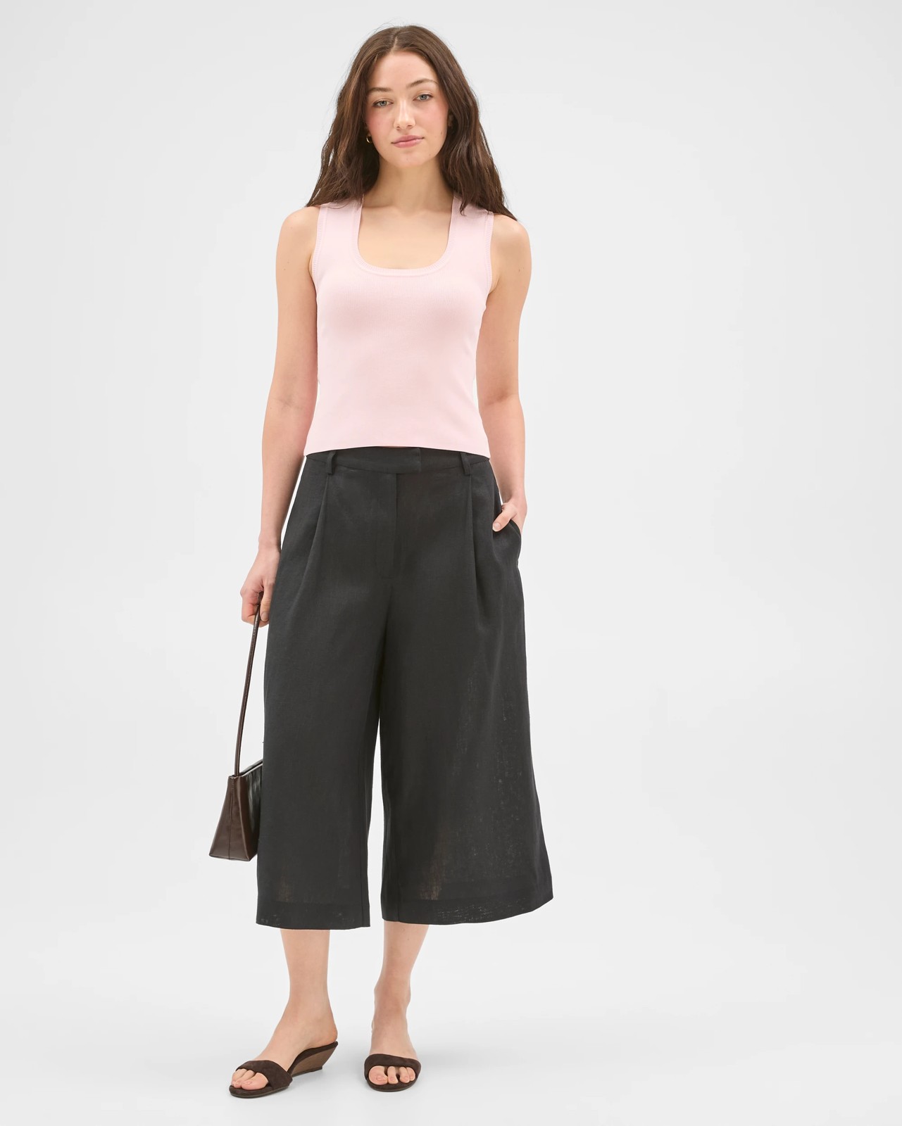 Lily Loves Horseshoe Tank Top - Pale Pink 2 of 5