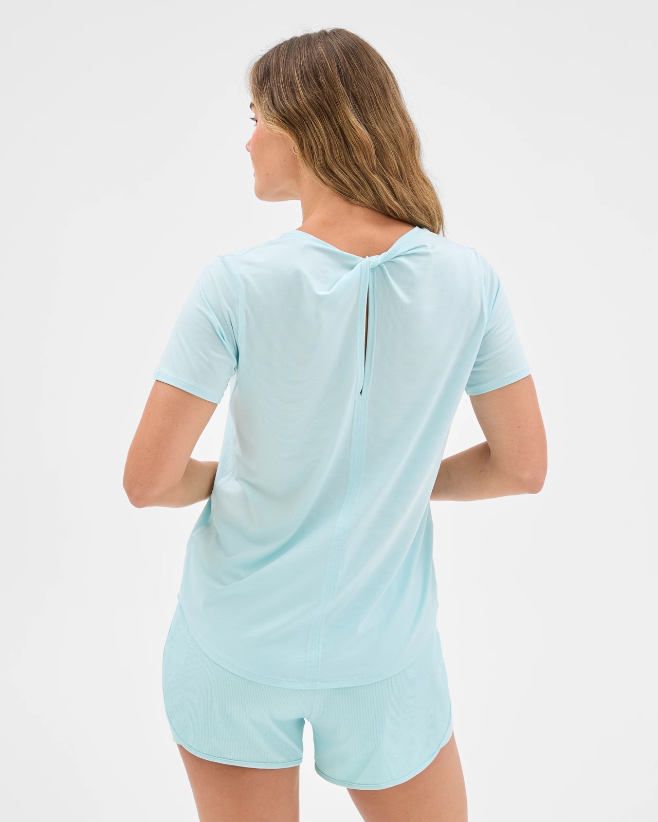 Active Twist Back Running T-Shirt - Spearmint 6 of 6