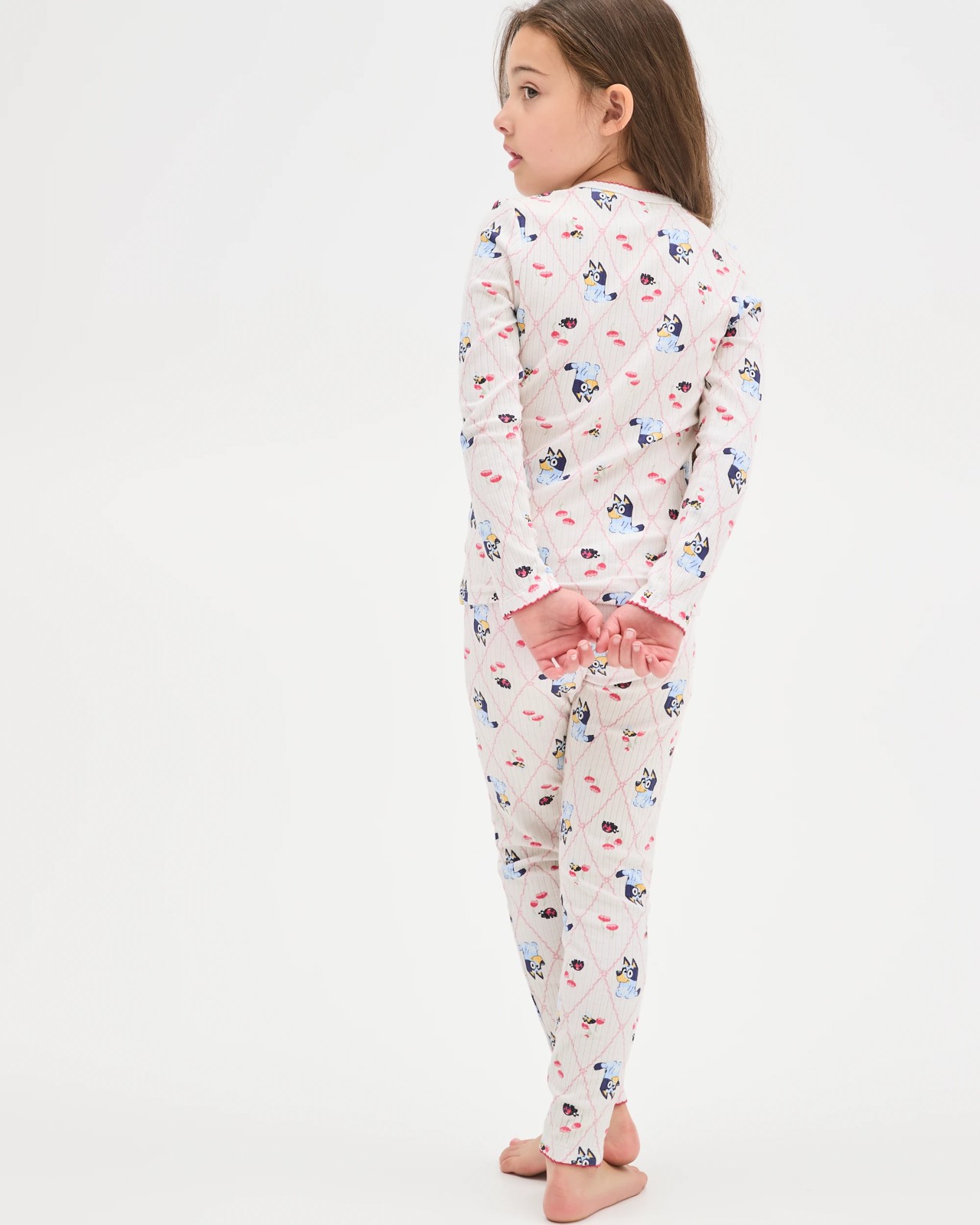 Bluey Younger Girls Elevated Knit Pyjama Set 3 of 6