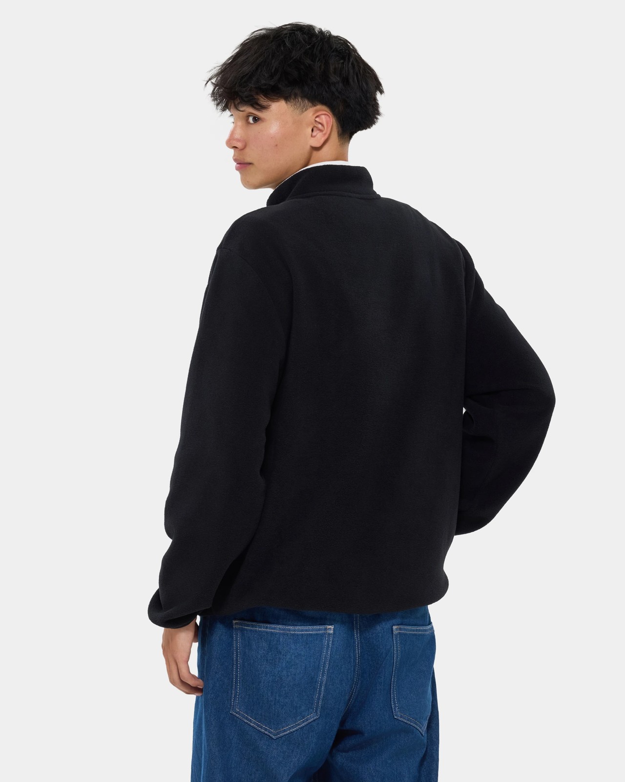 Fila Toby Fleece Pullover - Black 4 of 6