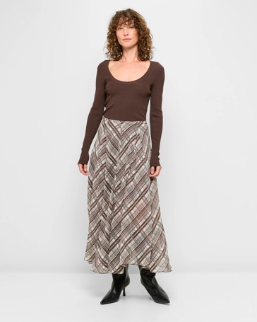 A-Line Midi Skirt - Preview