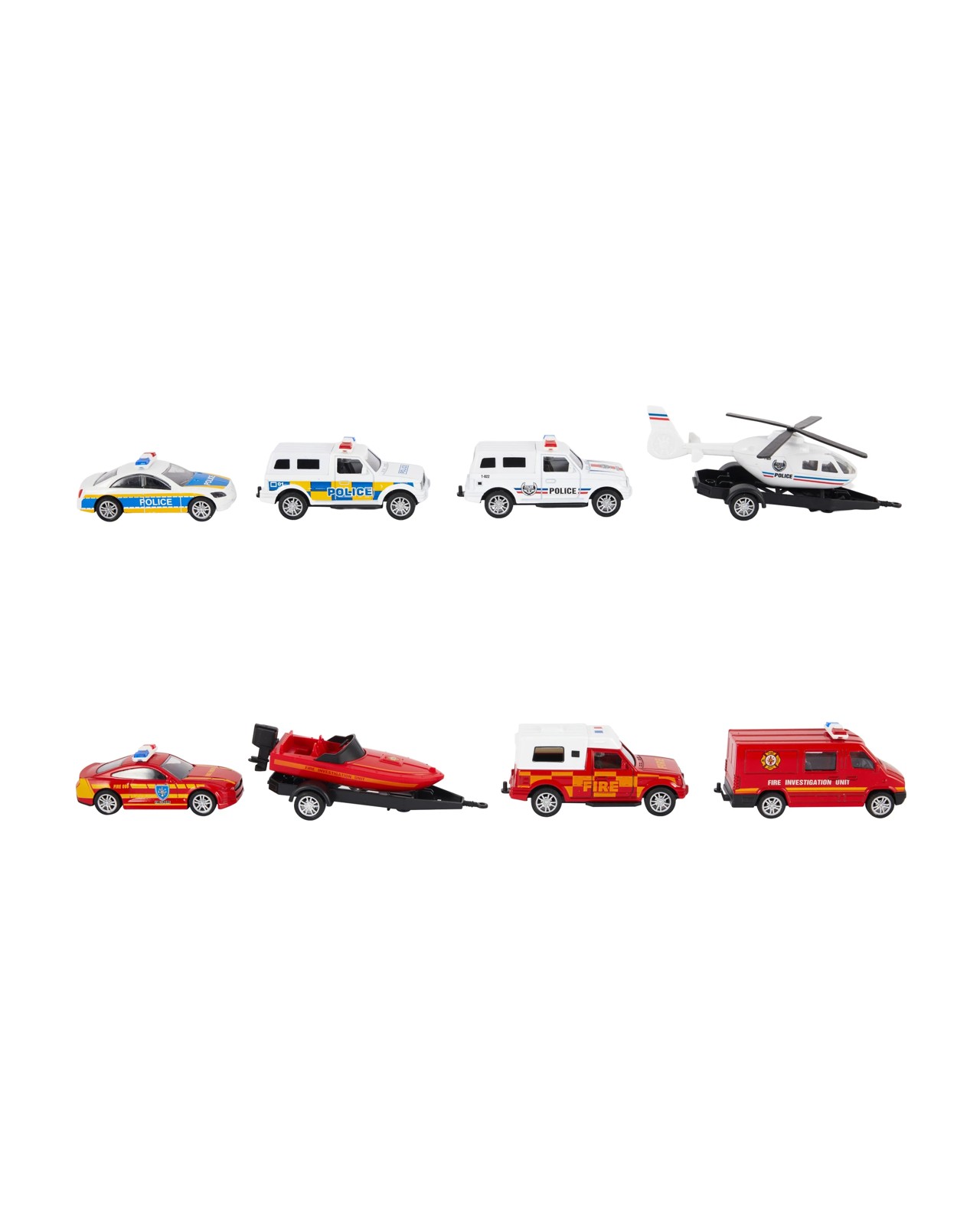 4 Pack Diecast Vehicles Set - Assorted 4 of 5