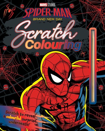 Marvel Studios Spider-Man Brand New Day: Scratch Colouring - Book