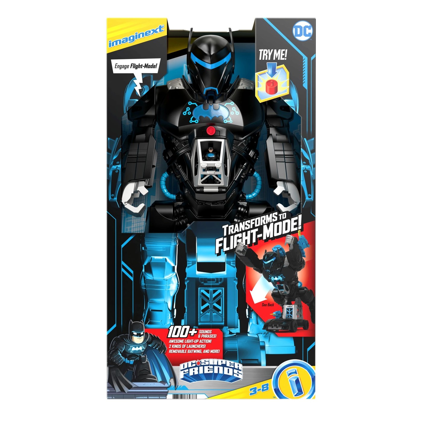 Imaginext batman hot sale bot