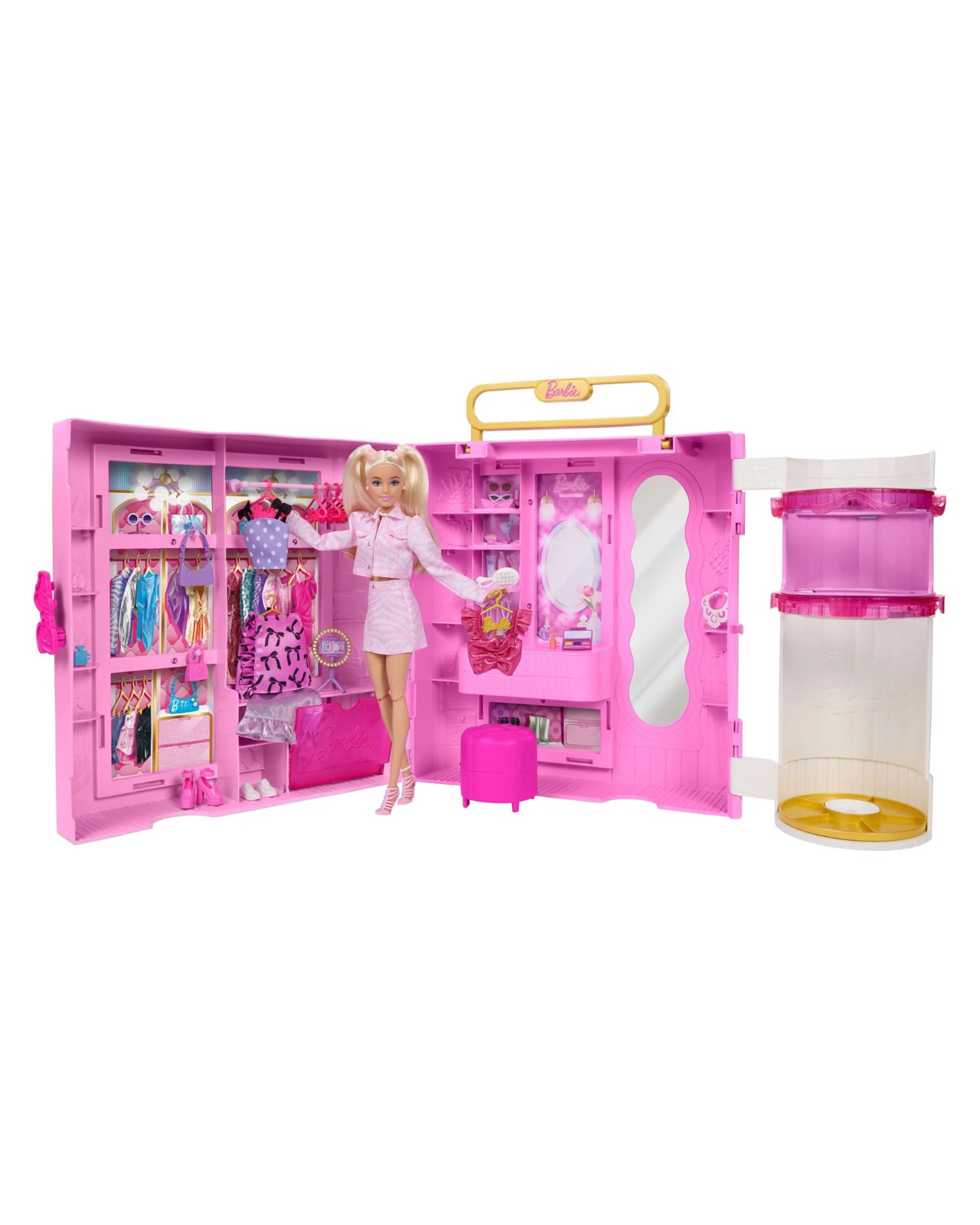 Barbie Closet with Spin & Style Feature Playset 4 of 6