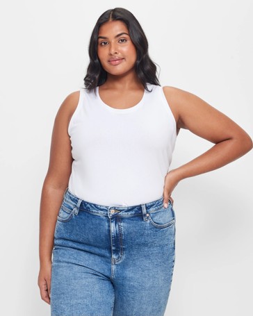 Plus Size Australian Cotton Tank Top