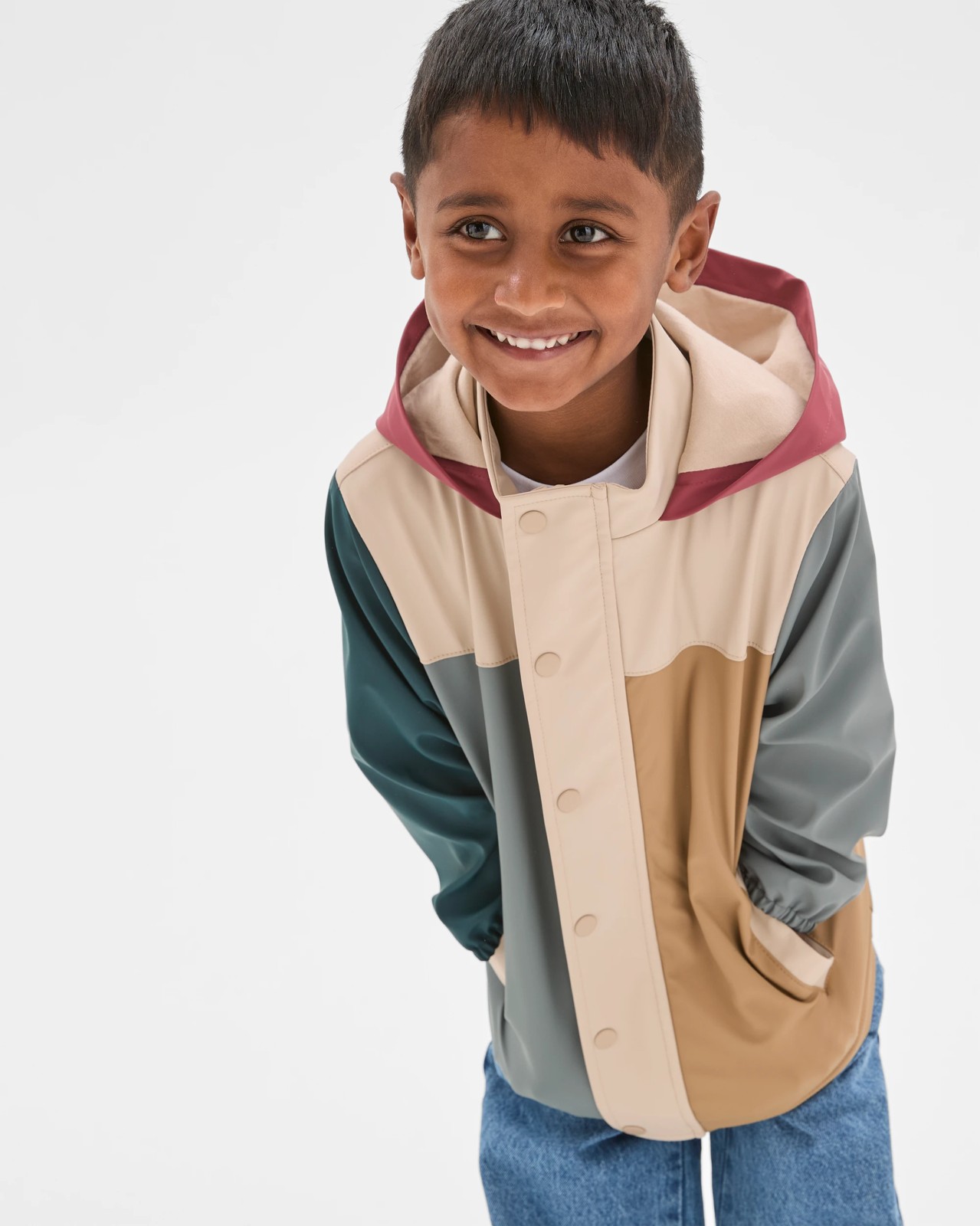 Spliced Hooded Spray Jacket 4 of 6