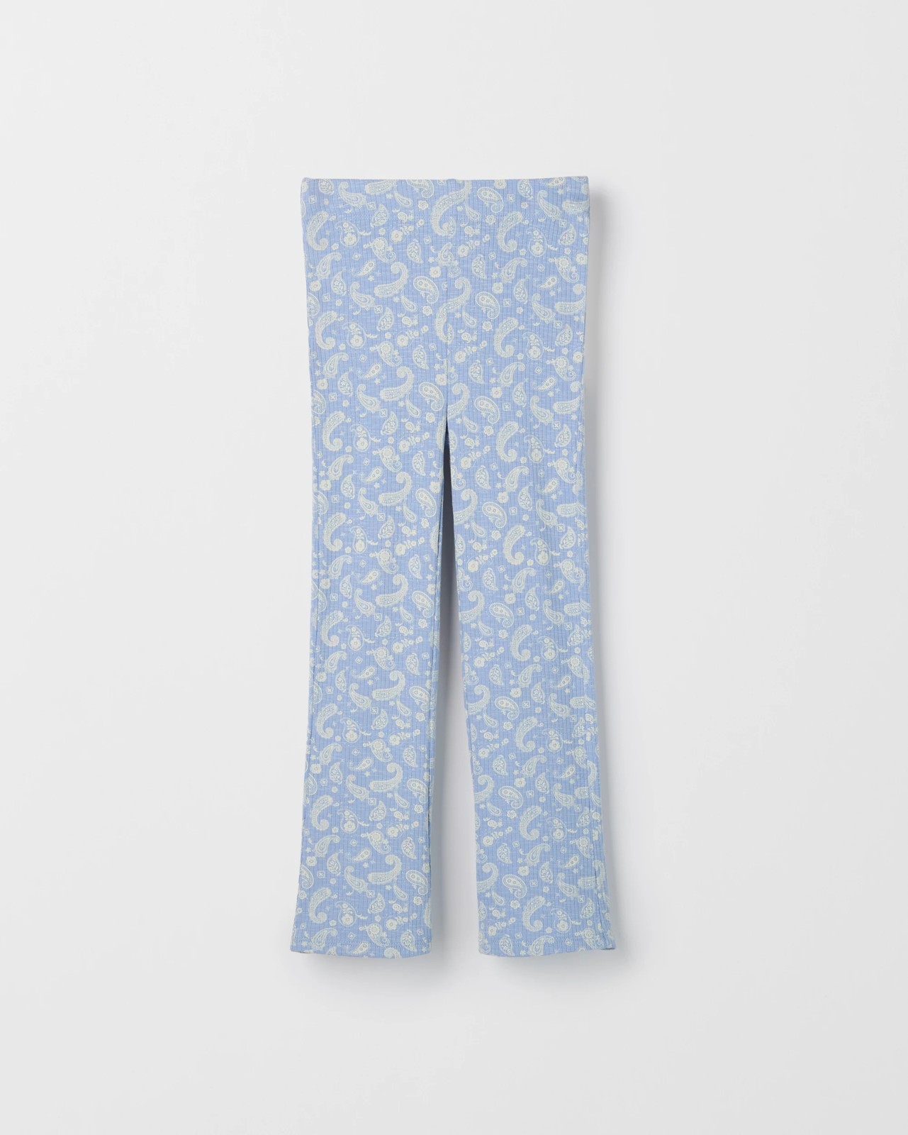 2 Pack Rib Knit Flare Leggings - Brunerra Blue/Vintage Indigo 2 of 4