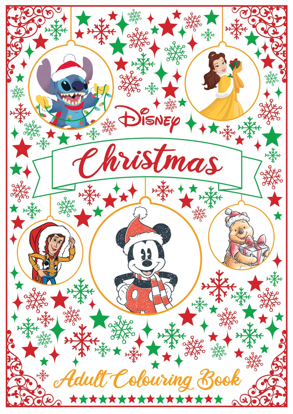 Disney Christmas: Adult Colouring Book