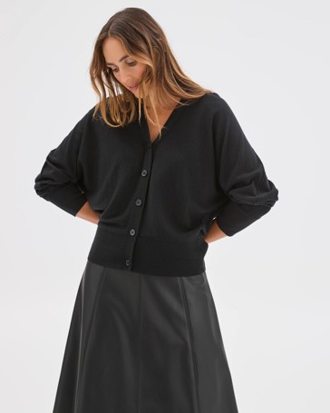 Preview Australian Merino Wool Batwing Cardigan