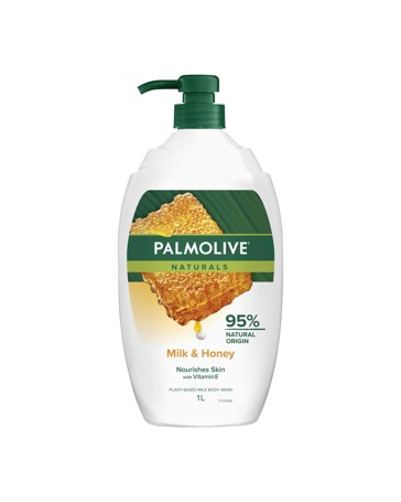 Palmolive Naturals Body Wash Milk & Honey - 1L