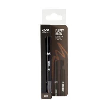 Fluff & Shape Brow Pencil, Dark Brown - OXX Cosmetics