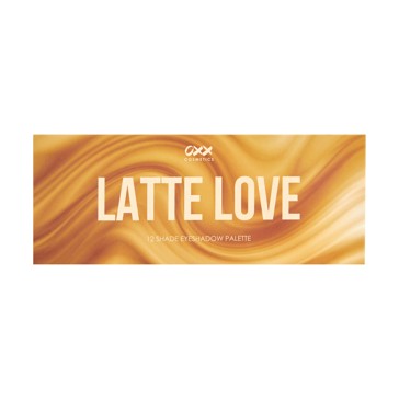 12 Shades Eyeshadow Palette, Latte Love - OXX Cosmetics