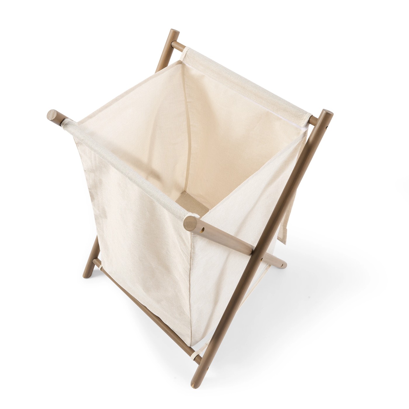 Anko Linen Look Foldable Laundry Hamper 4 of 6