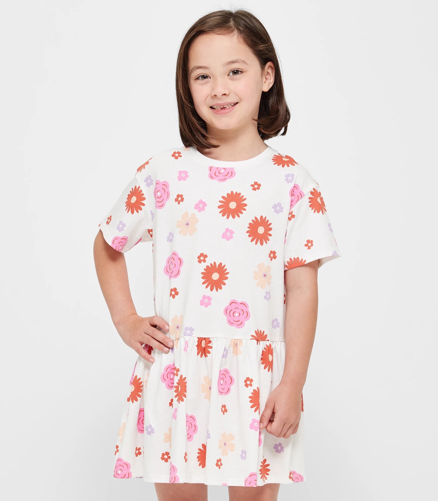 Floral Drop Waist Dress | Target Australia
