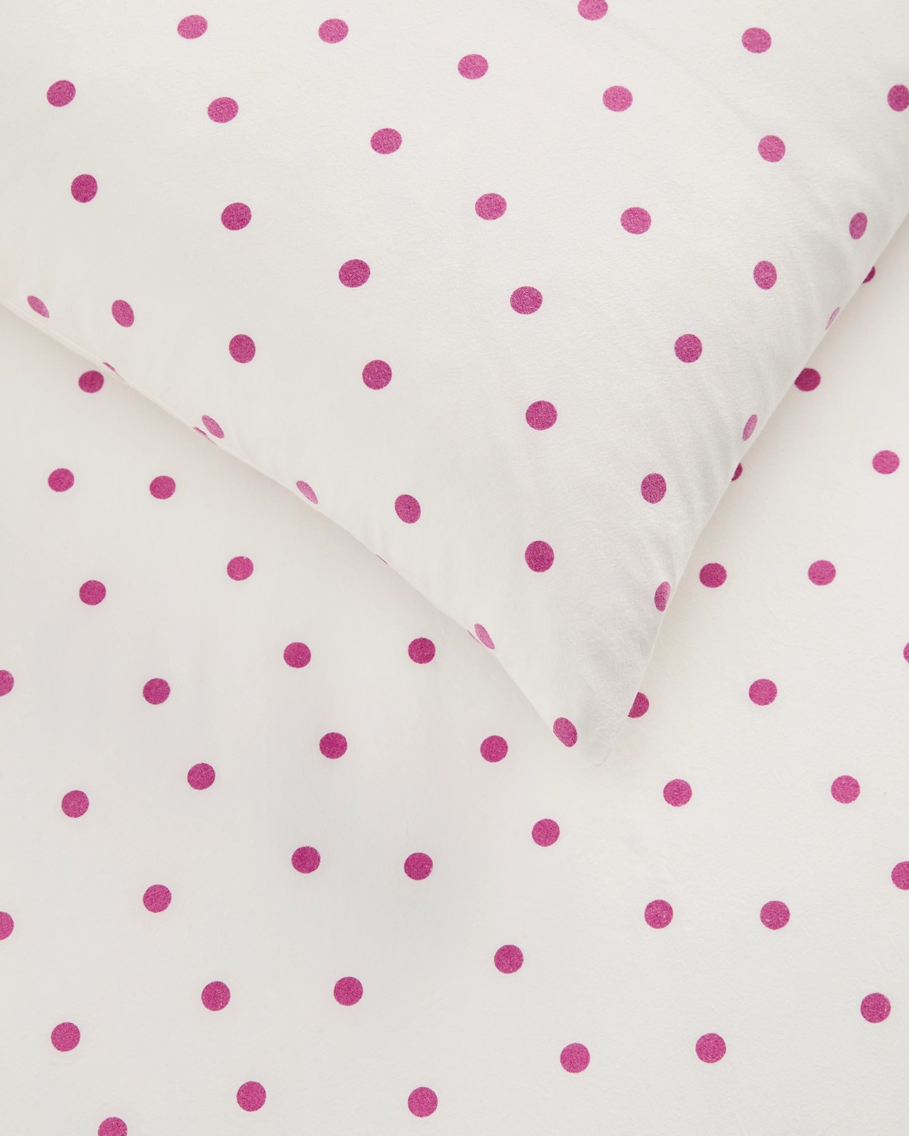Arlo Polka Dot Stonewash Cotton Fitted Sheet 3 of 5