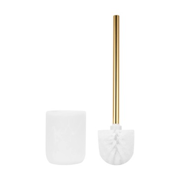 Toilet Brush, White Resin - Anko