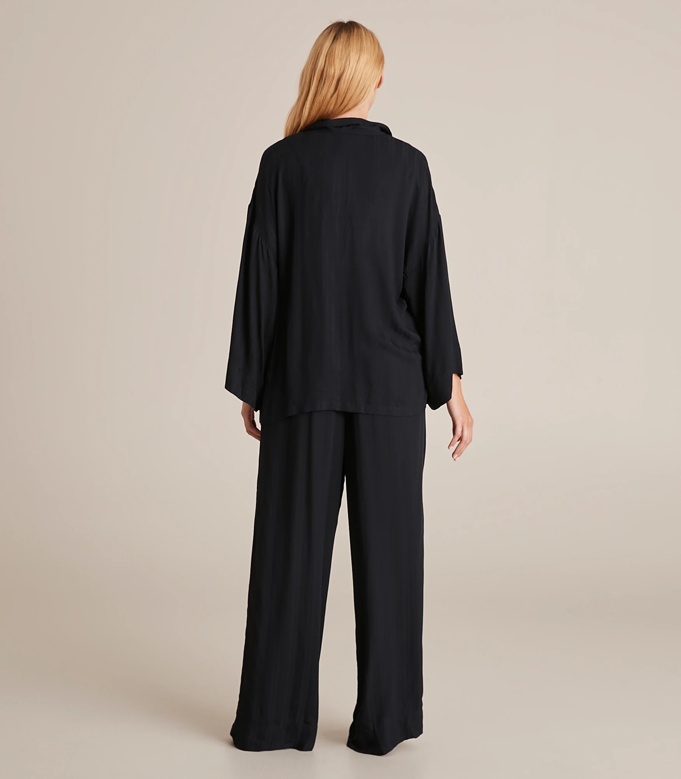 Jacquard Viscose Pyjama Sleep Set 5 of 6