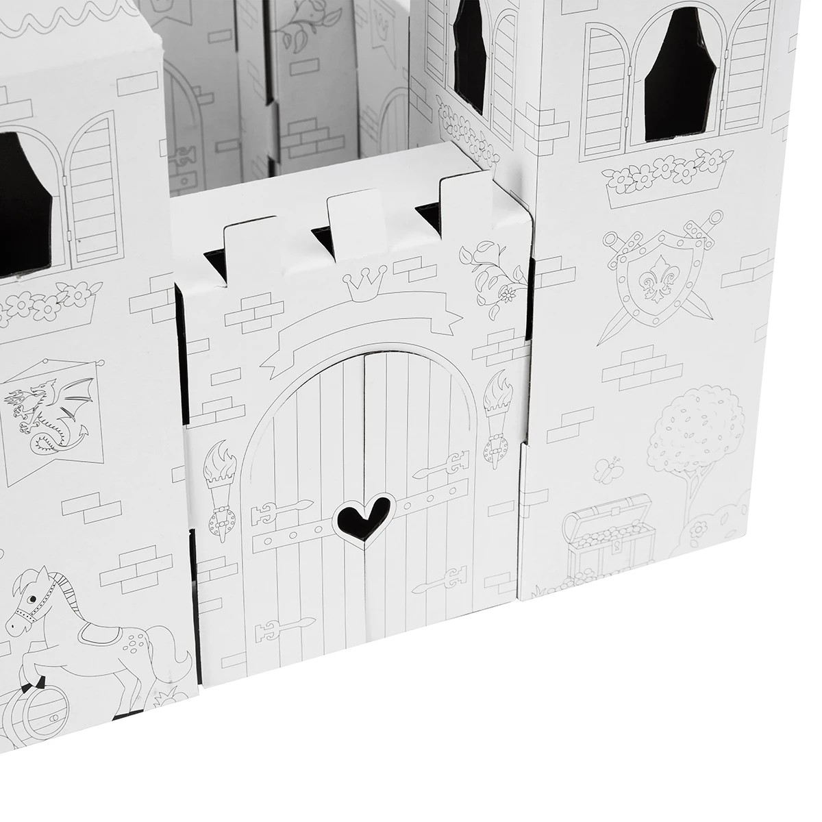 Colour Your Own Castle, 21 Pieces - Anko | Target Australia