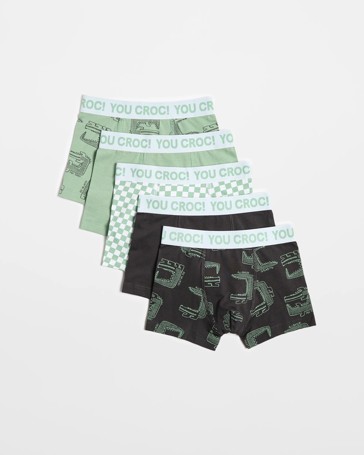 Younger Boys Trunks 5 Pack - Maxx