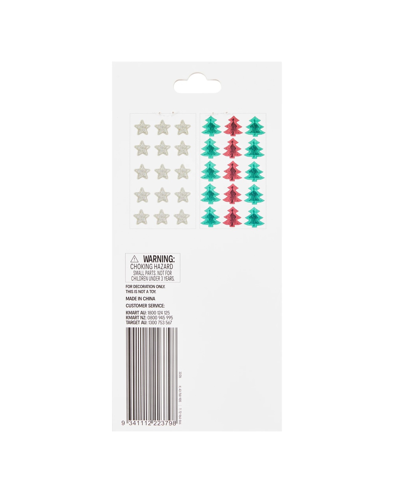 Anko Christmas Craft Puffy Stickers 3 of 3