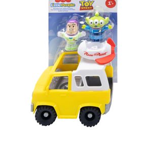 Fisher-Price Little People Disney & Pixar Toy Story Pizza Planet Truck & Buzz Lightyear