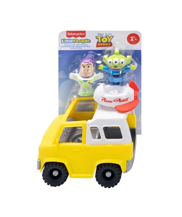 Fisher-Price Little People Disney & Pixar Toy Story Pizza Planet Truck & Buzz Lightyear