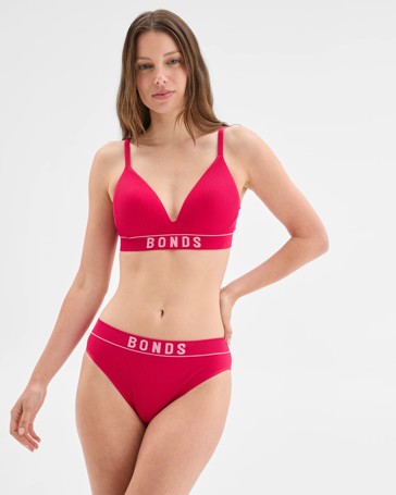 Womens Retro Hi Leg Bikini Briefs - Bonds