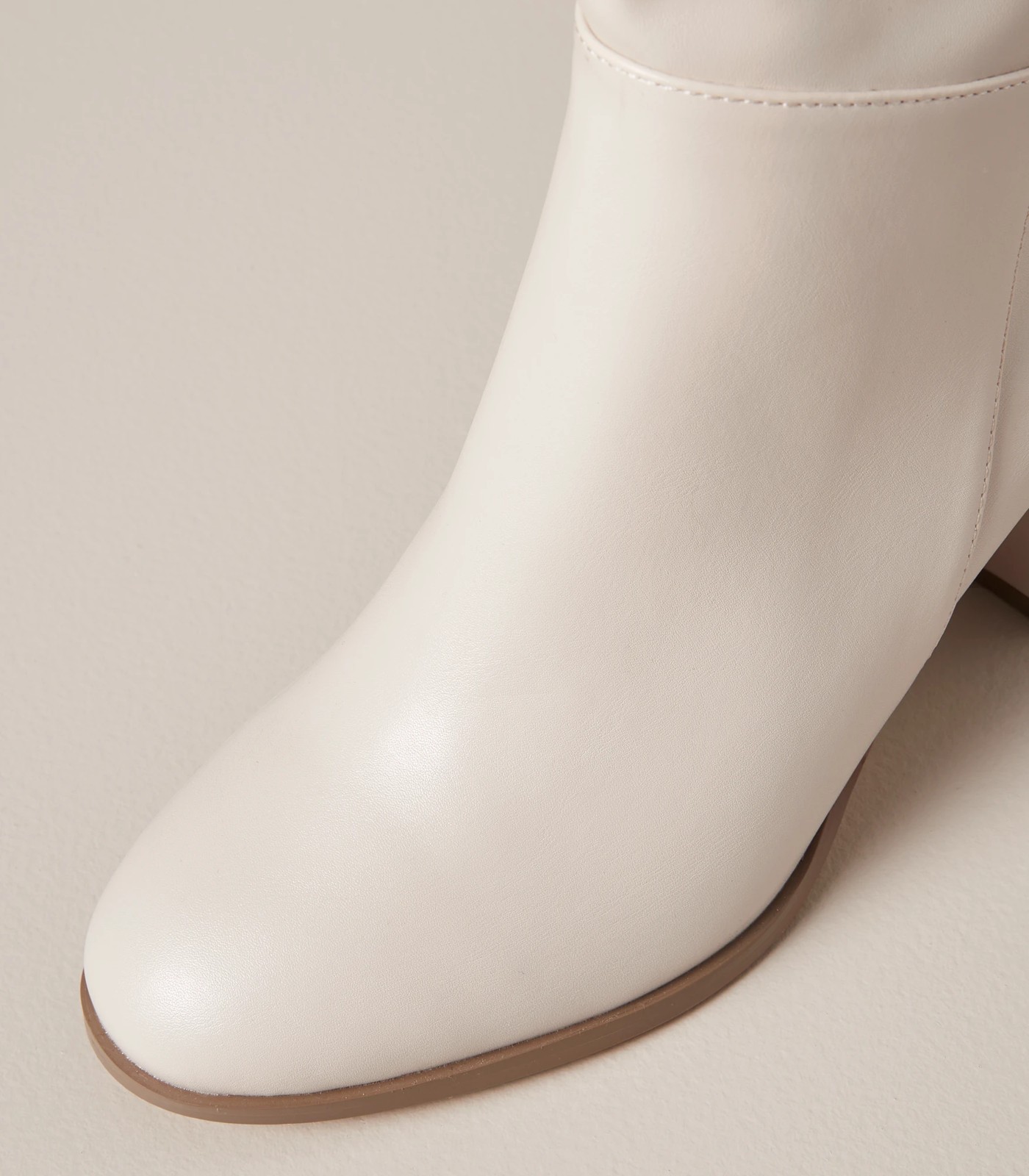 Long white boots australia on sale