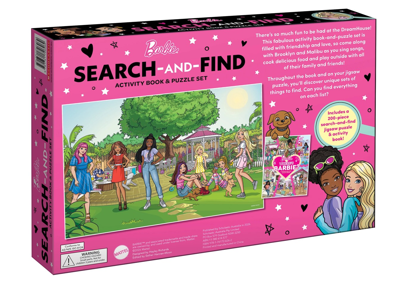 Barbie: Search and Find Activity Book and Puzzle Set - Book 5 of 5