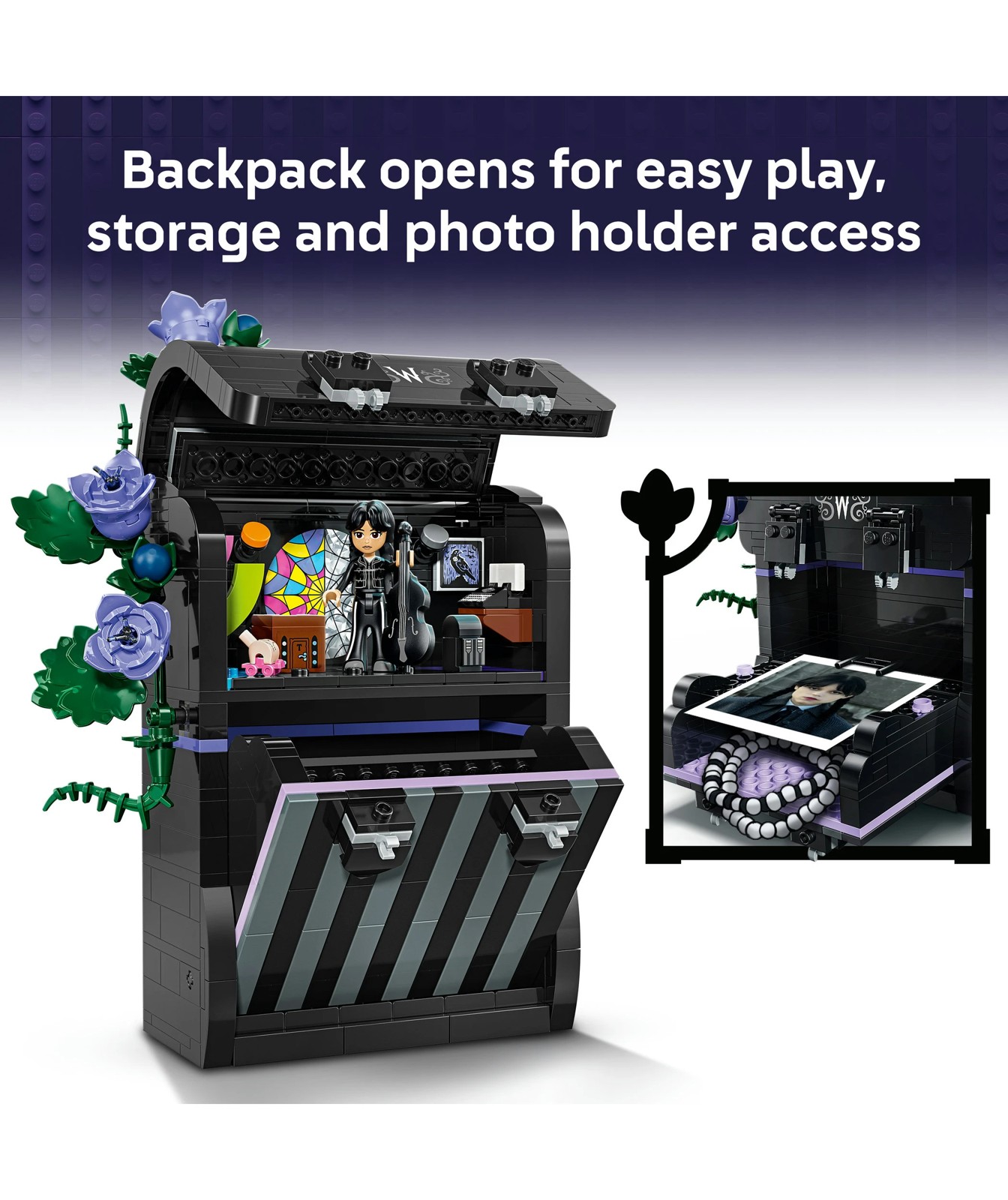 LEGO Wednesday Backpack 76787 3 of 5