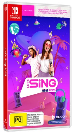 Let's Sing 2025 - Nintendo Switch