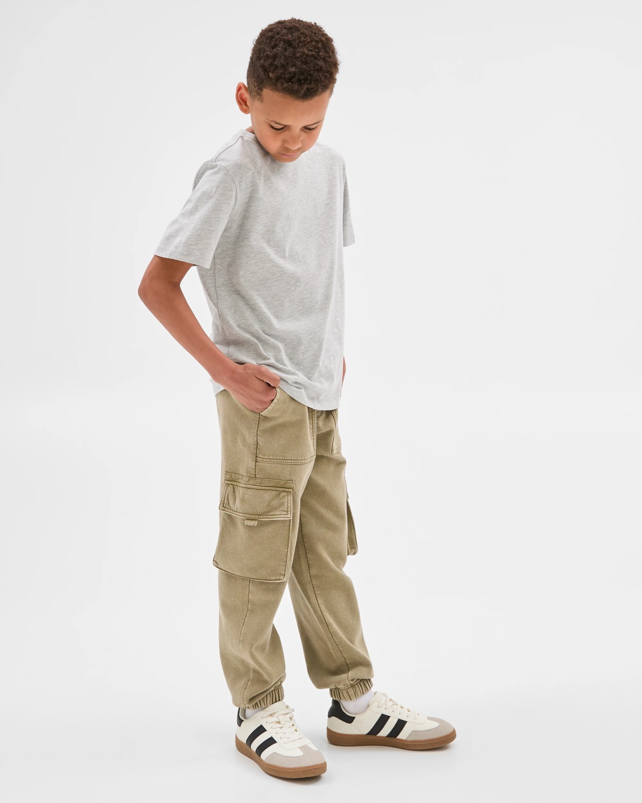 Australian Cotton Blend Wash Trackpants 2 of 5
