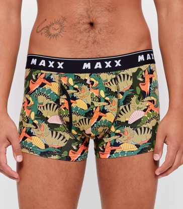Maxx Flyfront Trunks - Floral, Black in 2024