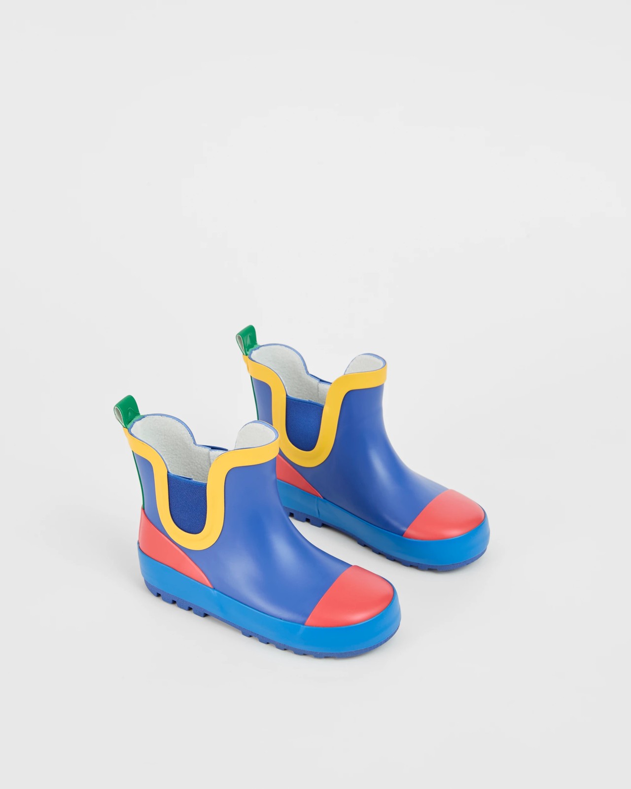 Colourblock Gusset Ankle Rainboot 2 of 3