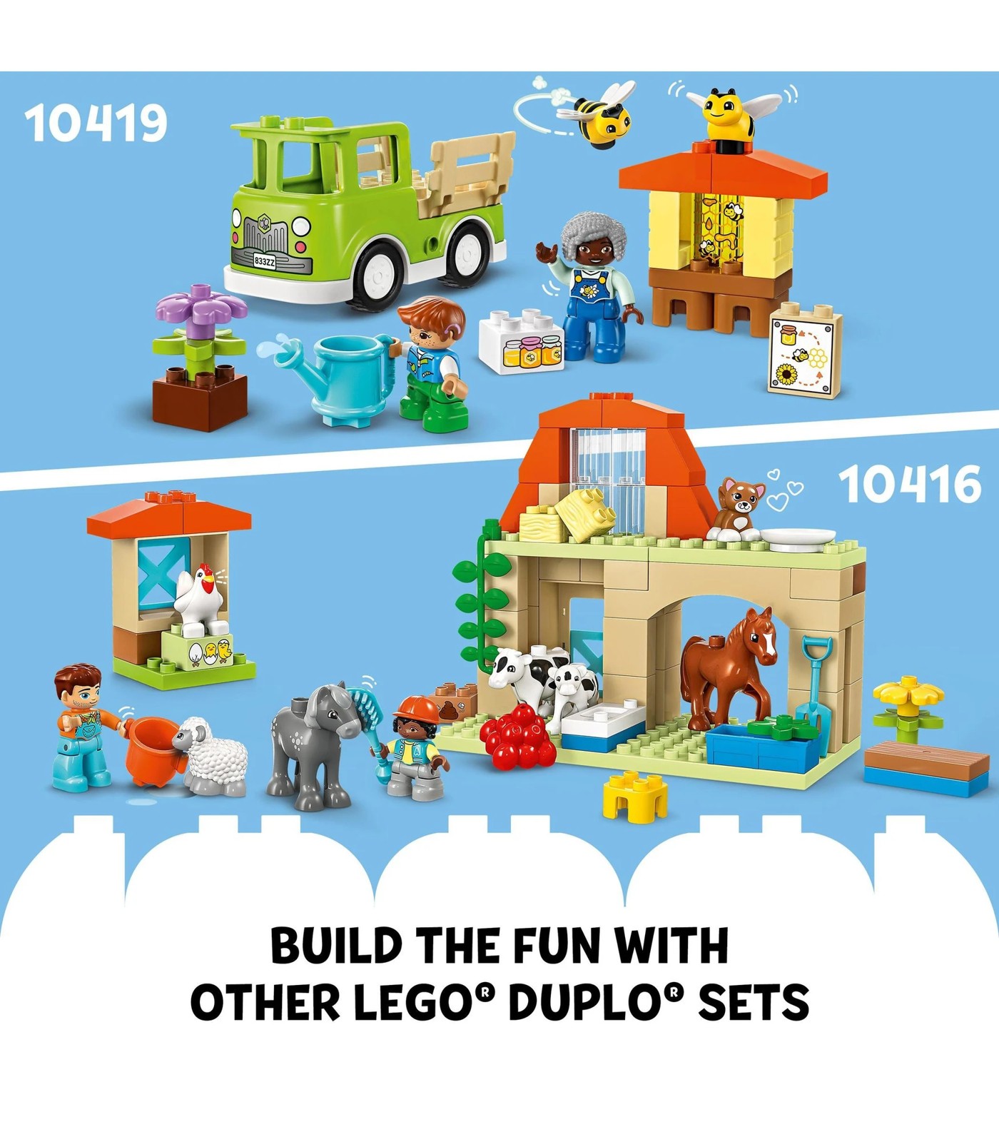 LEGO DUPLO Town Caring for Animals at the Farm 10416 Target Australia