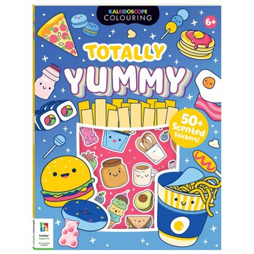 Kaleidoscope Colouring: Totally Yummy? - Book